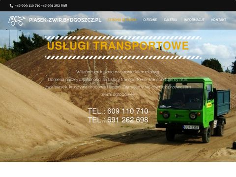 Logo Transport kruszyw budowlanych